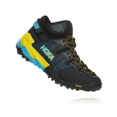 Black / Blue Hoka Arkali Men's Trail Running Shoes | USA04KXQT