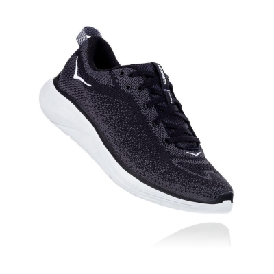 Black / Grey Hoka Hupana Flow Men's Sneakers | USA13EQMR