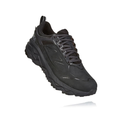 Black Hoka Challenger Low GORE-TEX Men's Sneakers | USA47FUBM