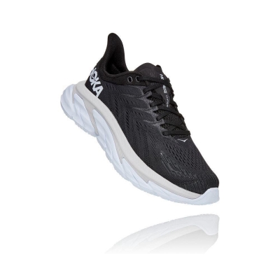 Black Hoka Clifton Edge Women's Sneakers | USA21EWPK