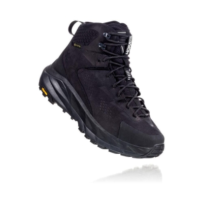 Black Hoka Kaha GTX Men's Hiking Boots | USA96YNUE