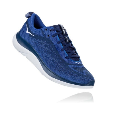 Blue Hoka Hupana Flow Men's Walking Shoes | USA18RZOA