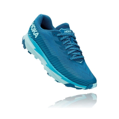 Blue Hoka Torrent 2 Women's Sneakers | USA05NDMA