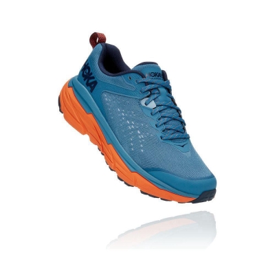 Blue / Orange Hoka Challenger ATR 6 Men's Sneakers | USA92OQEW