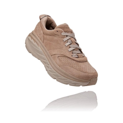 Brown Hoka Bondi L Women's Walking Shoes | USA25FYUT