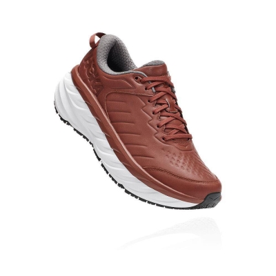 Brown Hoka Bondi SR Men's Road Running Shoes | USA42IBHQ