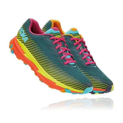 Green Hoka Torrent 2 Women's Hiking Shoes | USA86FLPZ