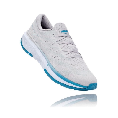 Grey Hoka Cavu 3 Men's Sneakers | USA10CVLF