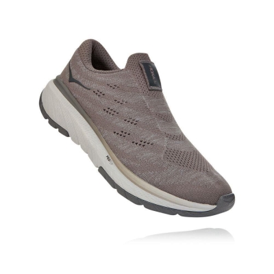 Grey Hoka Cavu 3 Men's Sneakers | USA65DQPE