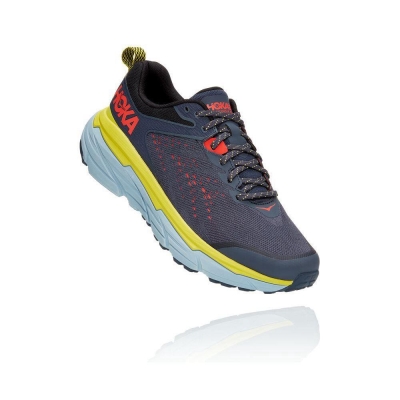 Grey Hoka Challenger ATR 6 Men's Trail Running Shoes | USA76RIYL