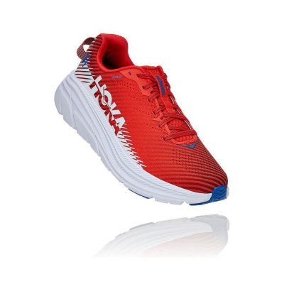 Red Hoka Rincon 2 Men's Road Running Shoes | USA82QIYK