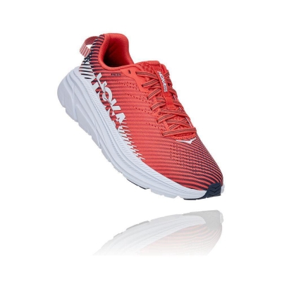 Red Hoka Rincon 2 Women's Road Running Shoes | USA12HVKW