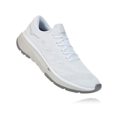 White Hoka Cavu 3 Men's Sneakers | USA38XCLW