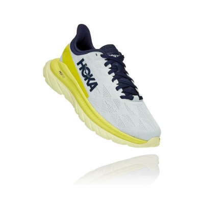 White Hoka Mach 4 Women's Road Running Shoes | USA23TLGO