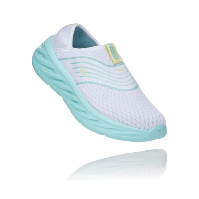 White Hoka ORA Women's Recovery Shoes | USA53BLEM