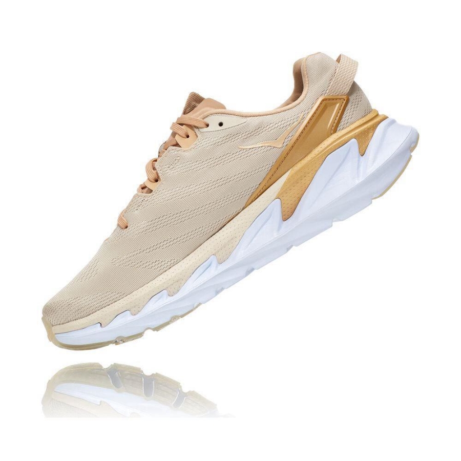 Beige Hoka Elevon 2 Men's Road Running Shoes | USA71FDLZ