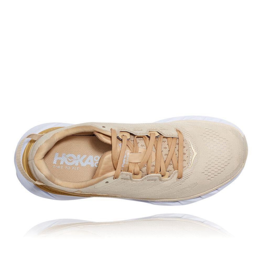 Beige Hoka Elevon 2 Women's Road Running Shoes | USA62HJFB