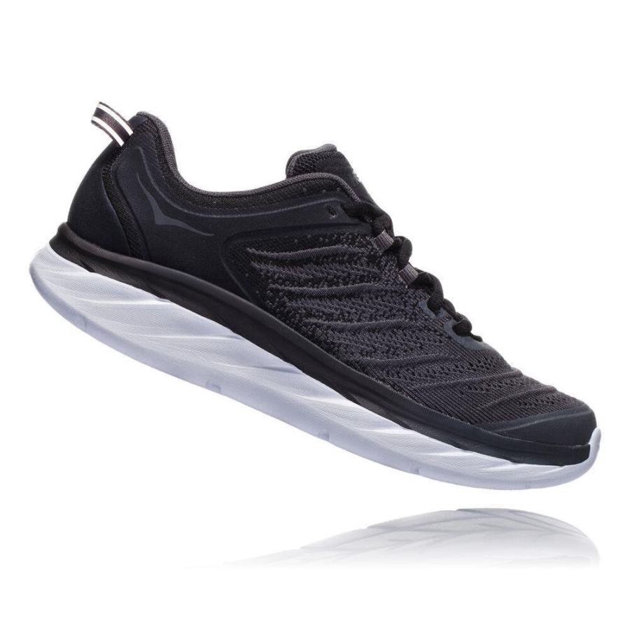 Black / Grey Hoka Akasa Men's Running Shoes | USA81IDQJ