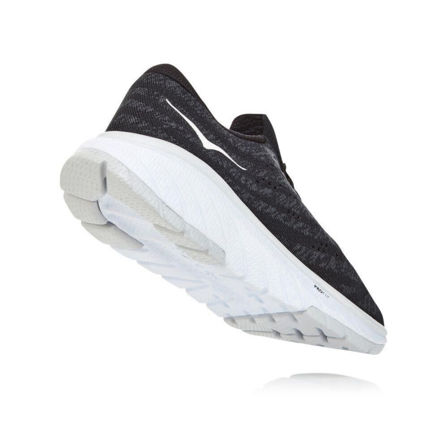 Black / Grey Hoka Cavu 3 Women's Sneakers | USA13LQHG