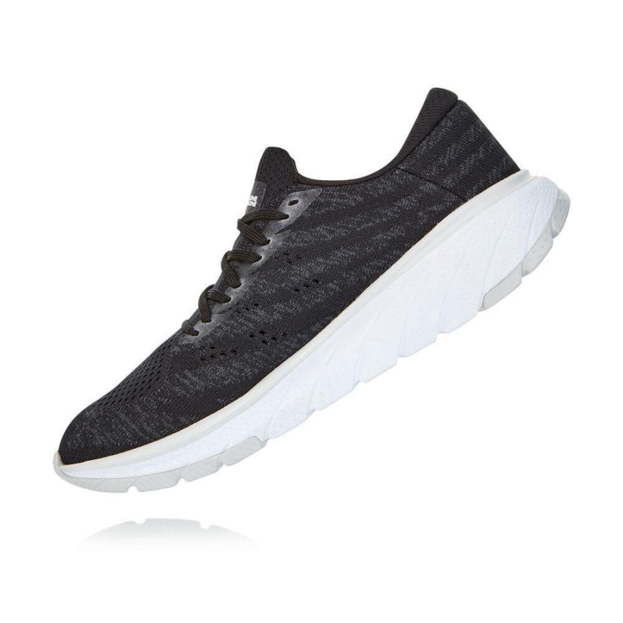 Black / Grey Hoka Cavu 3 Women's Sneakers | USA13LQHG