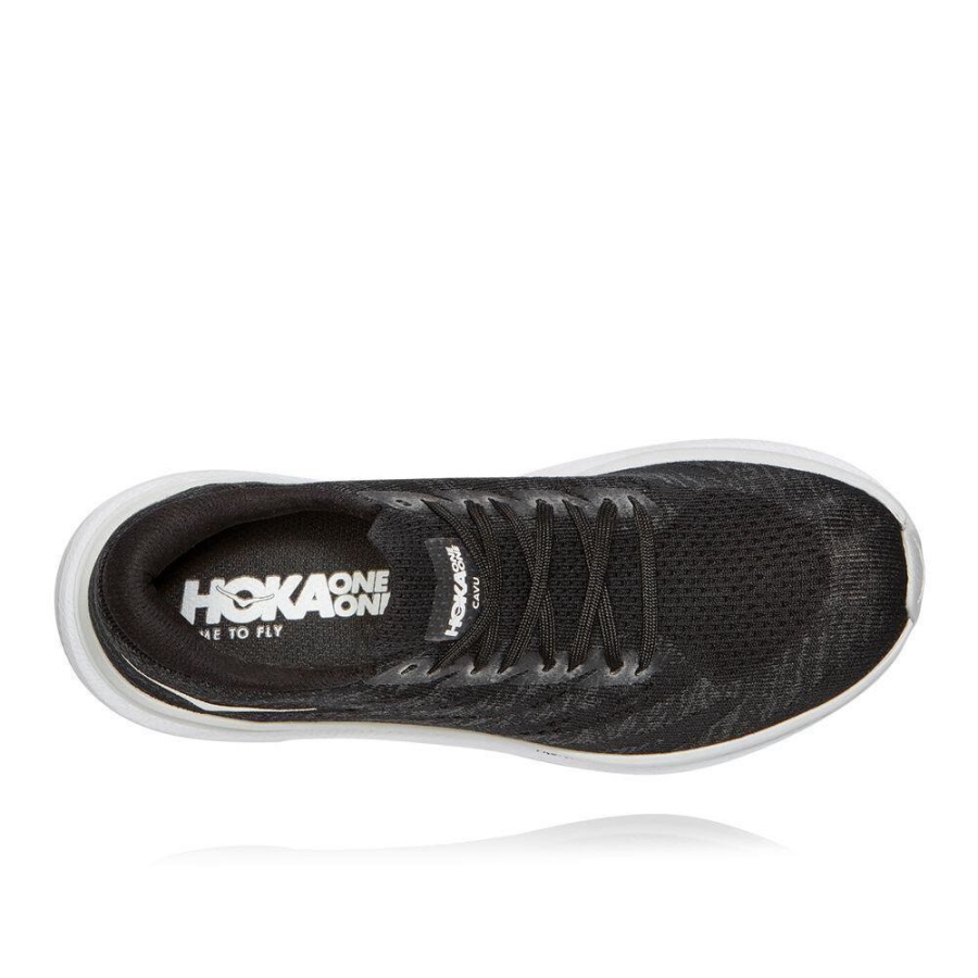 Black / Grey Hoka Cavu 3 Women's Sneakers | USA13LQHG