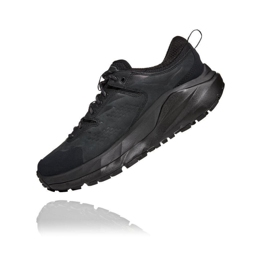 Black / Grey Hoka Kaha Low GTX Men's Lifestyle Shoes | USA06BZRU