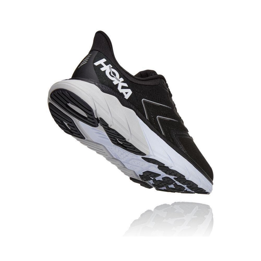 Black Hoka Arahi 5 Men's Road Running Shoes | USA36HGVR