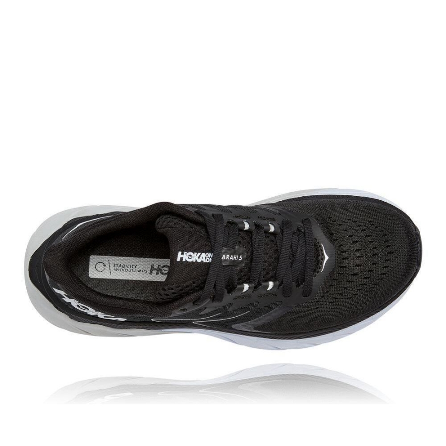 Black Hoka Arahi 5 Women's Sneakers | USA01HVSJ