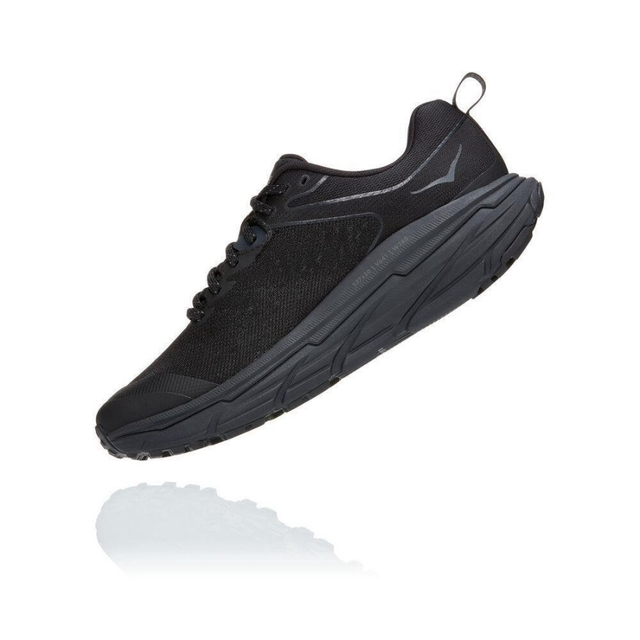 Black Hoka Challenger ATR 6 Men's Running Shoes | USA25DHFM