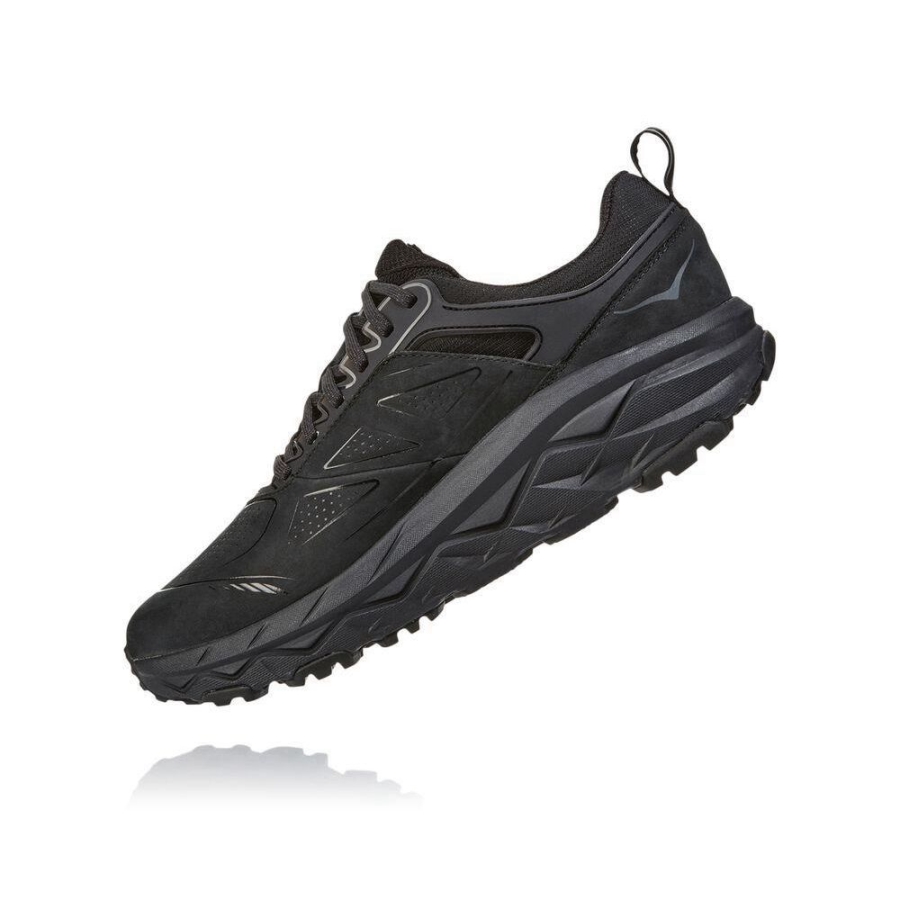 Black Hoka Challenger Low GORE-TEX Men's Running Shoes | USA78NXJV