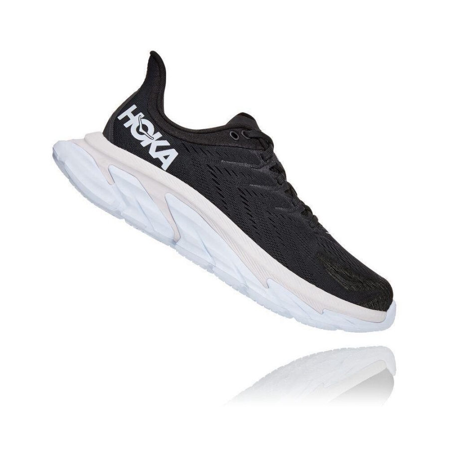 Black Hoka Clifton Edge Men's Road Running Shoes | USA78OWXI