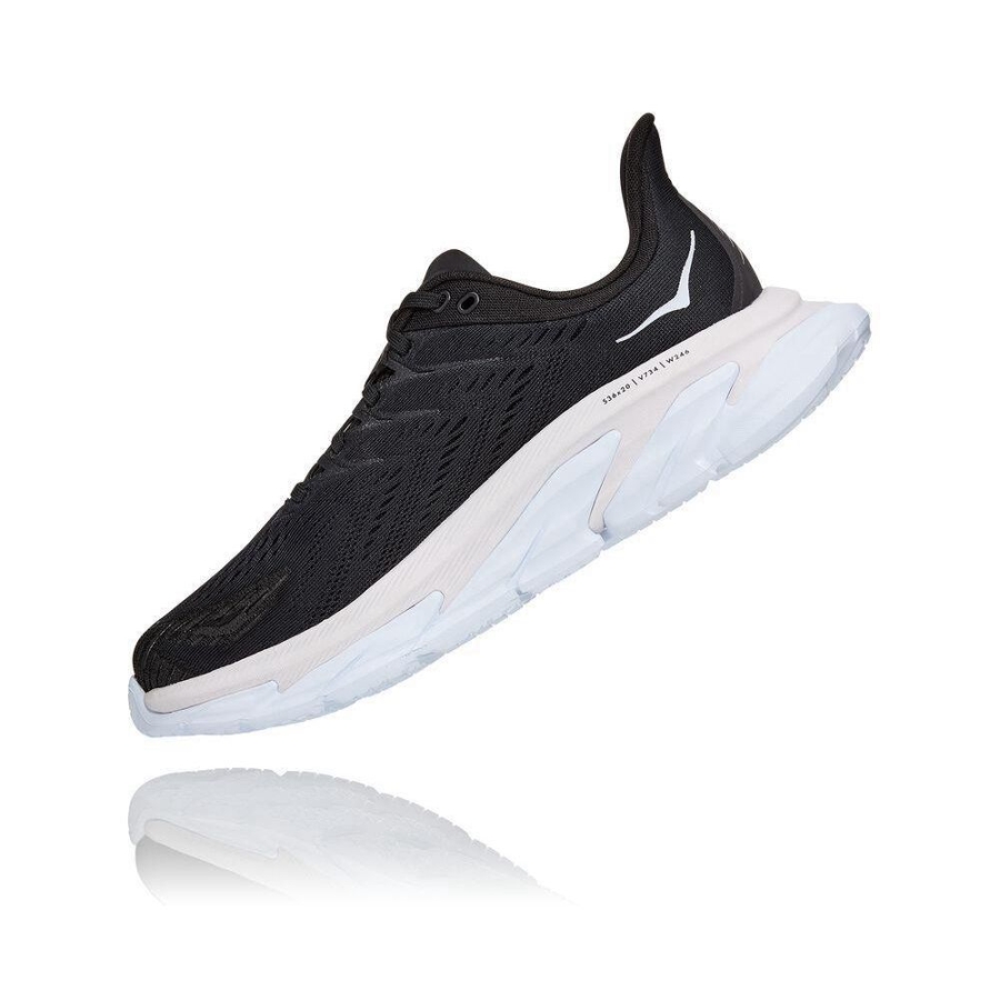 Black Hoka Clifton Edge Men's Road Running Shoes | USA78OWXI