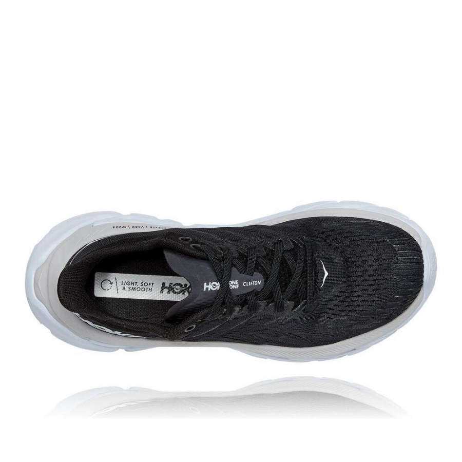 Black Hoka Clifton Edge Men's Sneakers | USA85IUWC