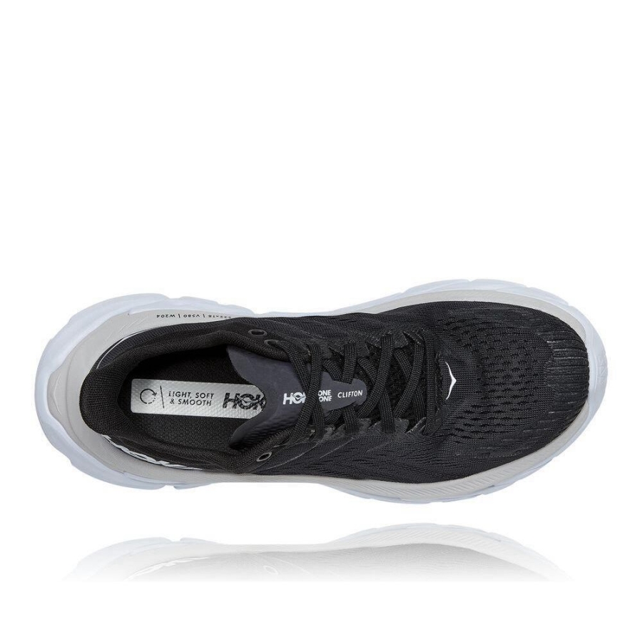 Black Hoka Clifton Edge Women's Sneakers | USA21EWPK