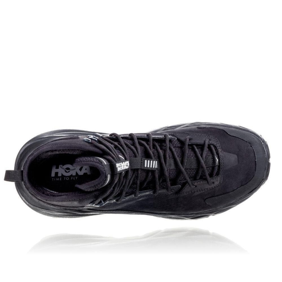 Black Hoka Kaha GTX Men's Sneakers | USA91XAOV