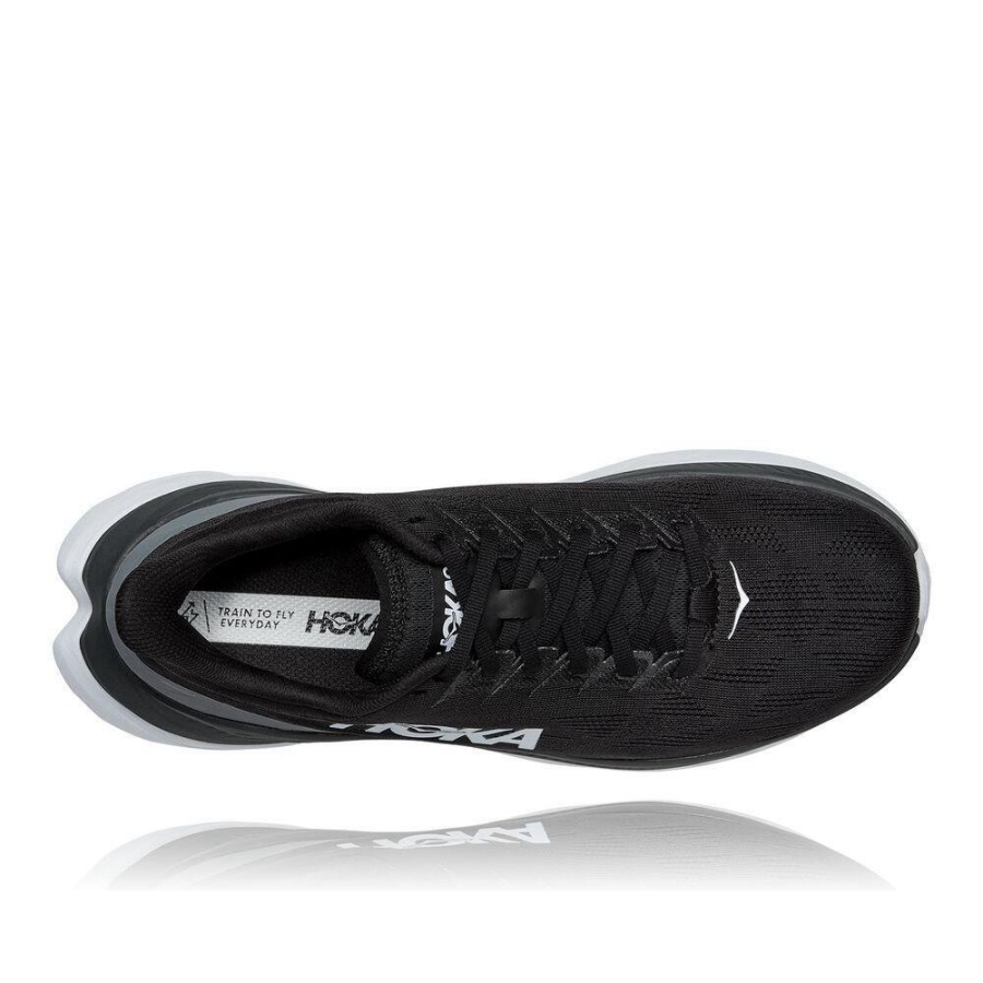 Black Hoka Mach 4 Men's Sneakers | USA58VHXF