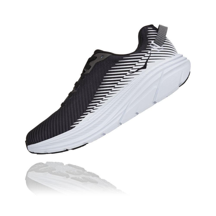 Black Hoka Rincon 2 Men's Road Running Shoes | USA80TEPF