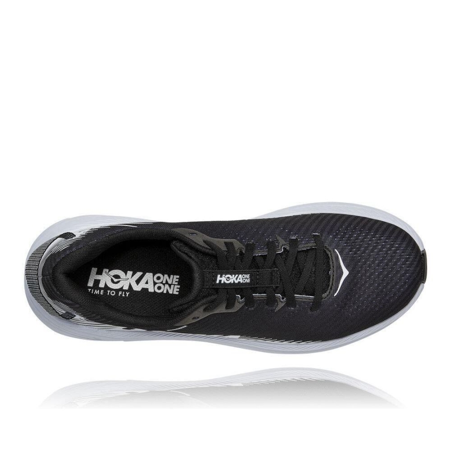 Black Hoka Rincon 2 Men's Road Running Shoes | USA80TEPF