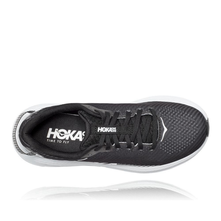 Black Hoka Rincon 2 Women's Road Running Shoes | USA26NSYU