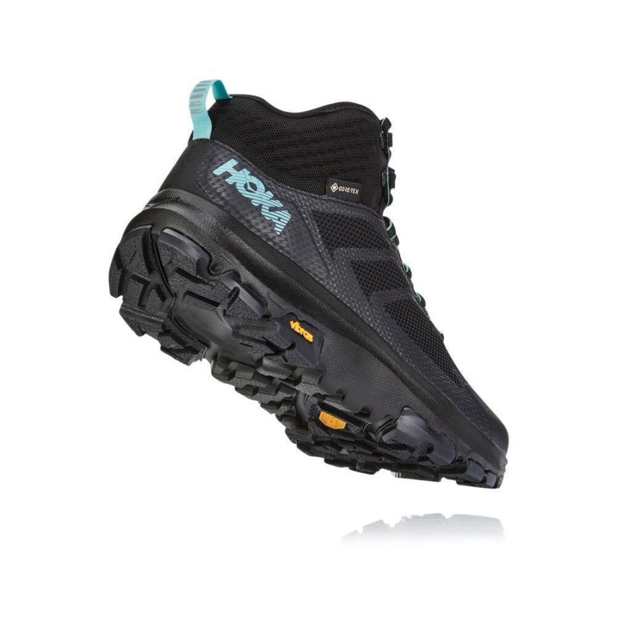 Black Hoka Toa GTX Women's Hiking Boots | USA46VYGQ