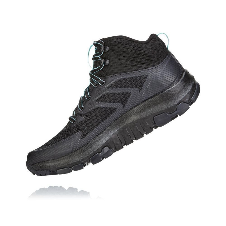 Black Hoka Toa GTX Women's Hiking Boots | USA46VYGQ