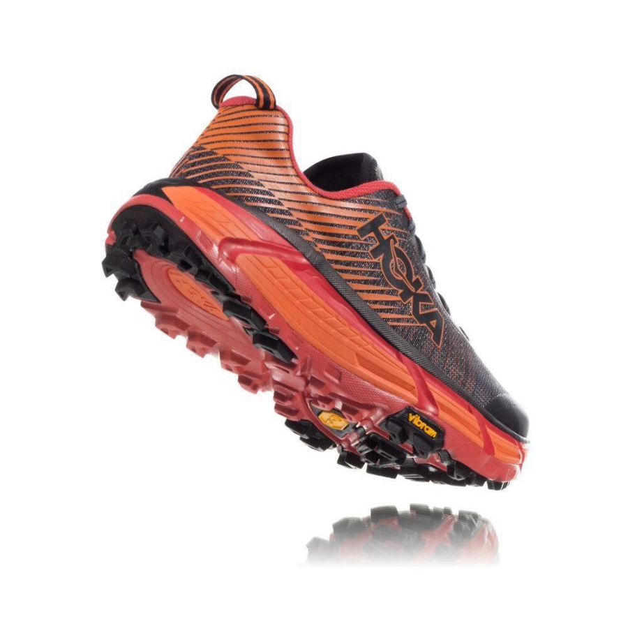 Black / Orange Hoka EVO Mafate 2 Men's Hiking Shoes | USA82IEFU