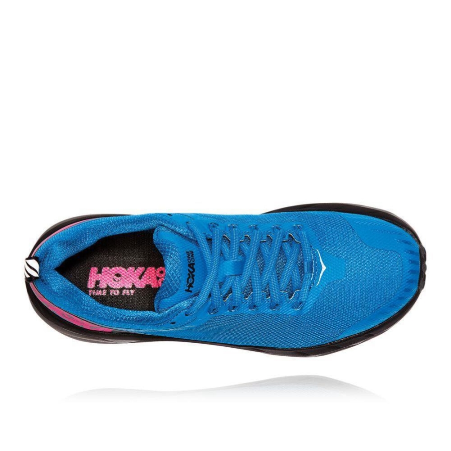 Blue / Black Hoka Challenger ATR 5 Women's Trail Running Shoes | USA27RFWA