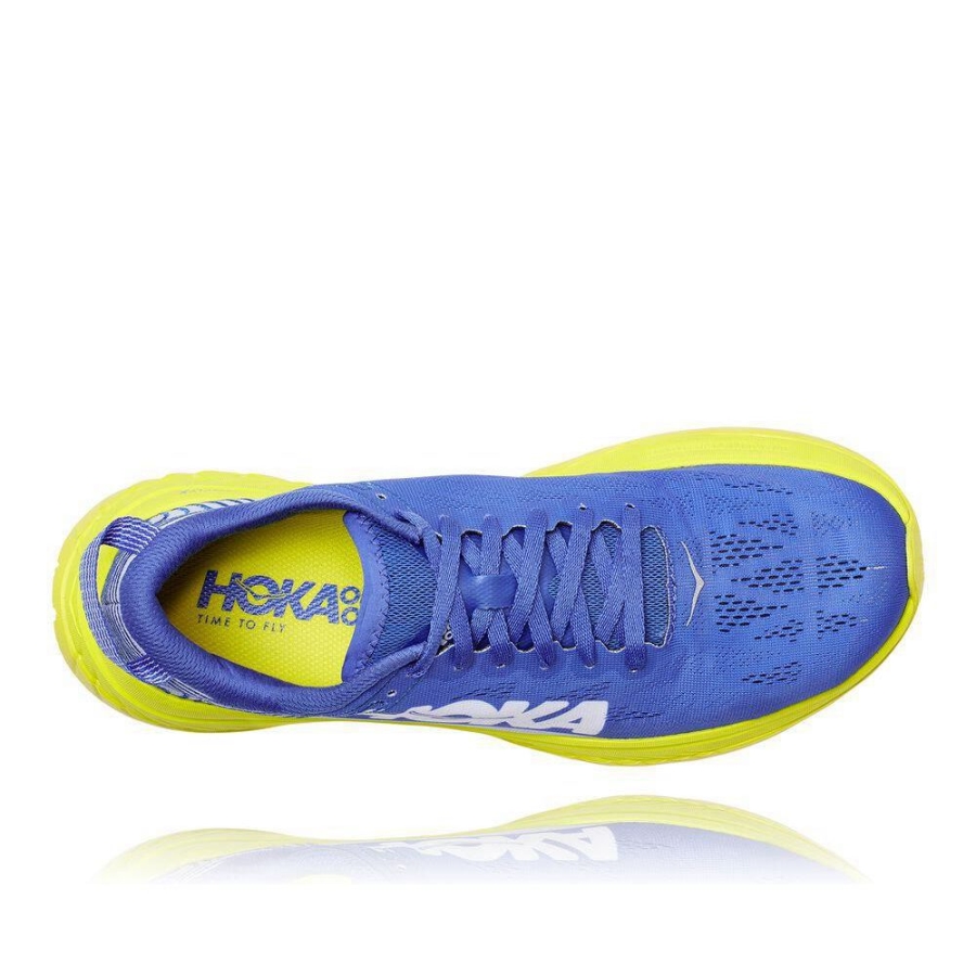 Blue Hoka Carbon X Men's Road Running Shoes | USA04VRYH