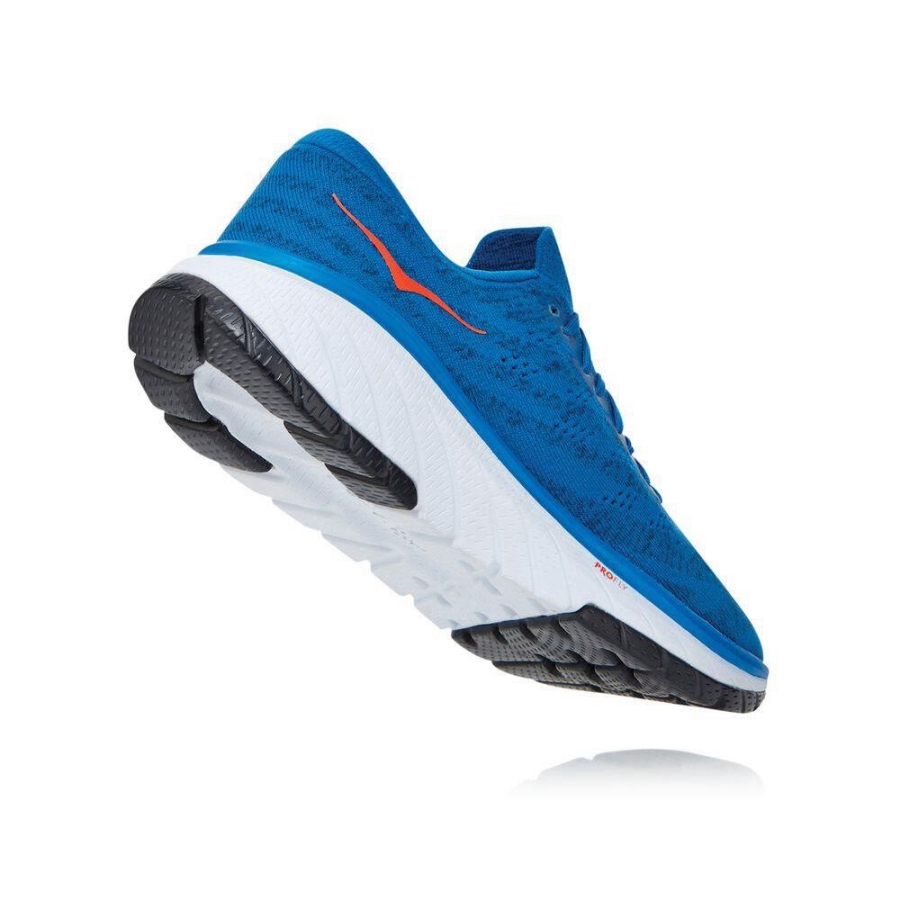 Blue Hoka Cavu 3 Men's Road Running Shoes | USA07HYJG