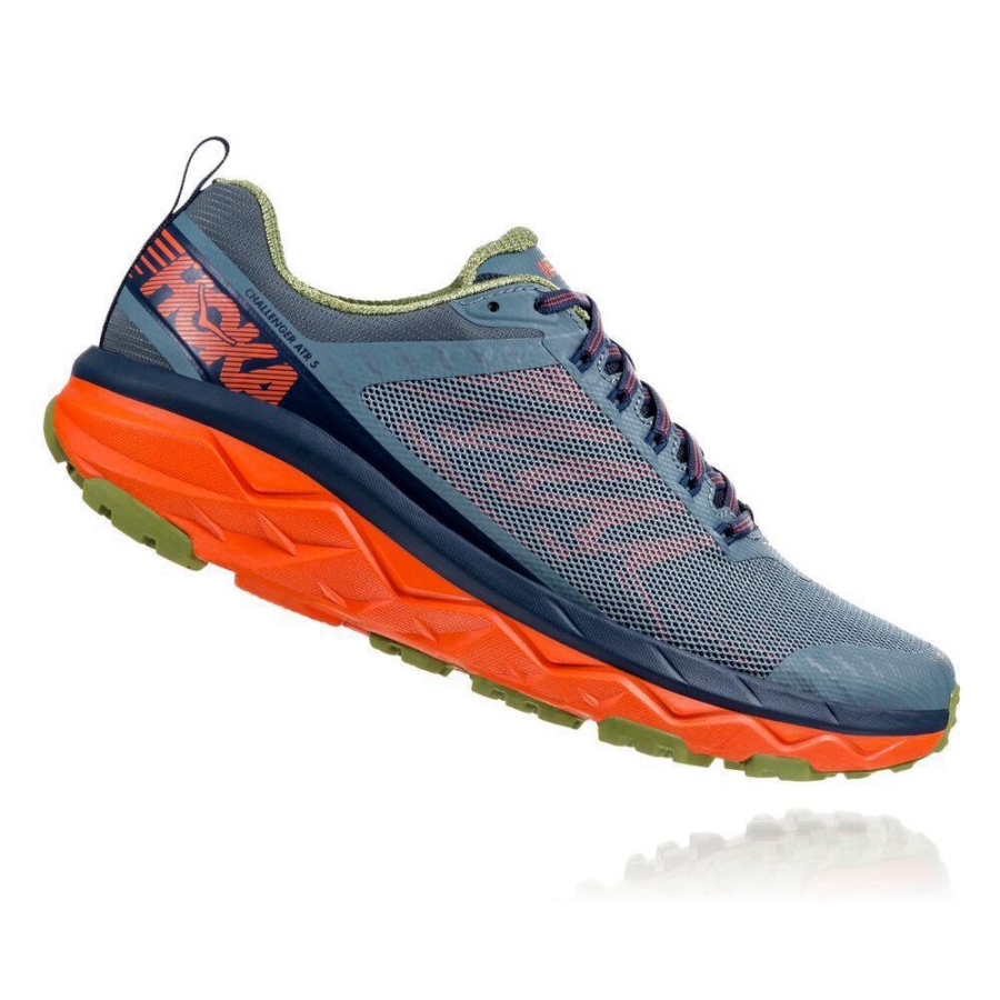 Blue Hoka Challenger ATR 5 Men's Running Shoes | USA45FBXH