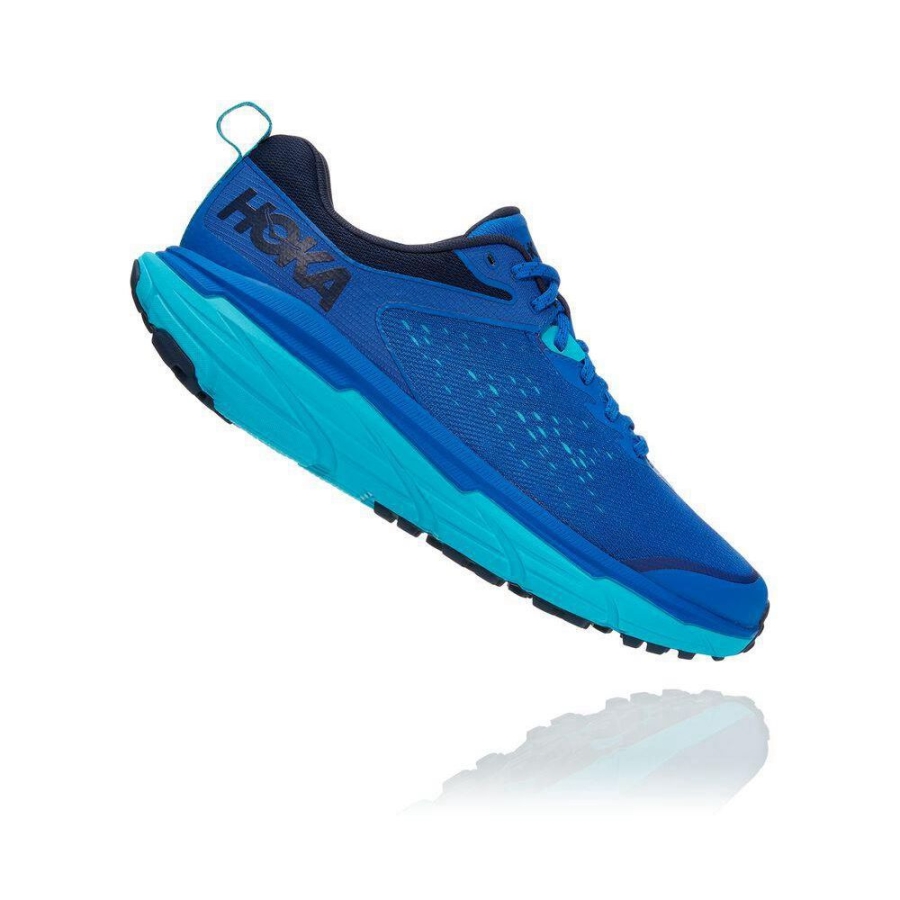 Blue Hoka Challenger ATR 6 Men's Running Shoes | USA94OXLZ