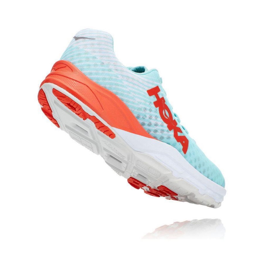 Blue Hoka EVO Carbon Rocket Women's Road Running Shoes | USA20UQYE