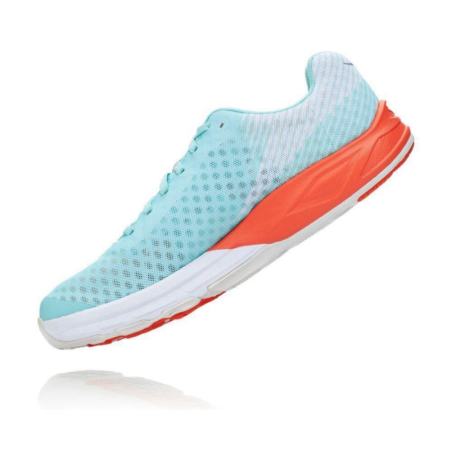 Blue Hoka EVO Carbon Rocket Women's Road Running Shoes | USA20UQYE