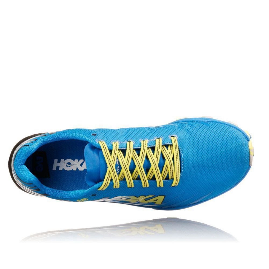 Blue Hoka EVO Jawz Men's Sneakers | USA68KMPV